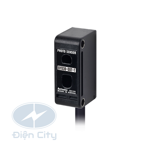 Cảm biến quang Autonics BYD30-DDT 30mm, phản xạ hội tụ, 12-24VDC
