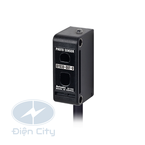 Cảm biến quang Autonics BYD30-DDT 30mm, phản xạ hội tụ, 12-24VDC