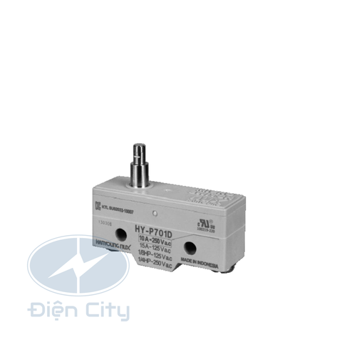 Công tắc hành trình Hanyoung HY-P701 dạng nút nhấn