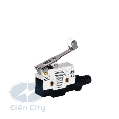Công tắc hành trình Hanyoung ZCN-R504 dạng kết hợp con lăn, đòn bẩy