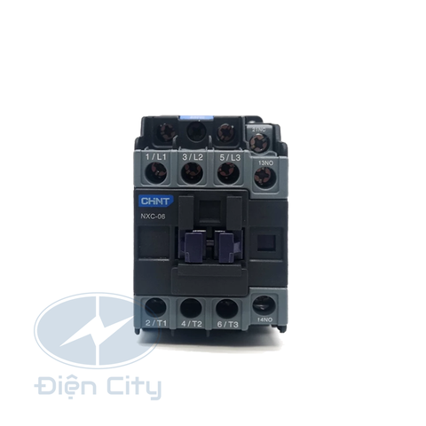 Contactor Chint NXC-06 6A coil 220V AC, 1NO+1NC