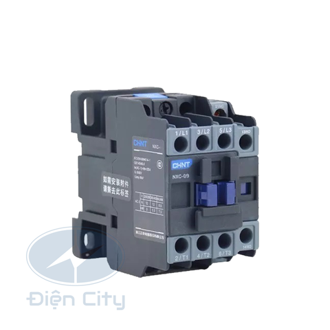 Contactor Chint NXC-09 9A coil 220V AC, 1NO+1NC