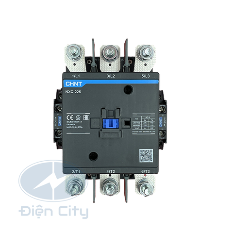 Contactor Chint NXC-225 225A coil 220V AC, 2NO+2NC