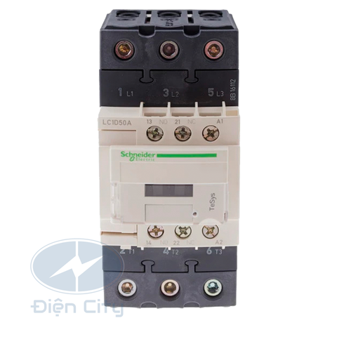 Contactor Schneider Tesys LC1D 50A, coil 220V AC