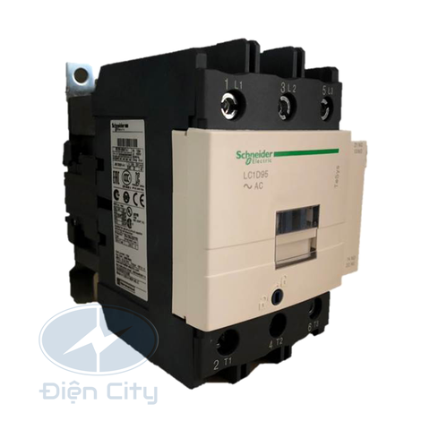 Contactor Schneider Tesys LC1D 95A, coil 220V AC
