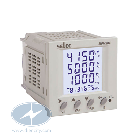 Đồng hồ đo đa chức năng Selec MFM284 hiển thị LED