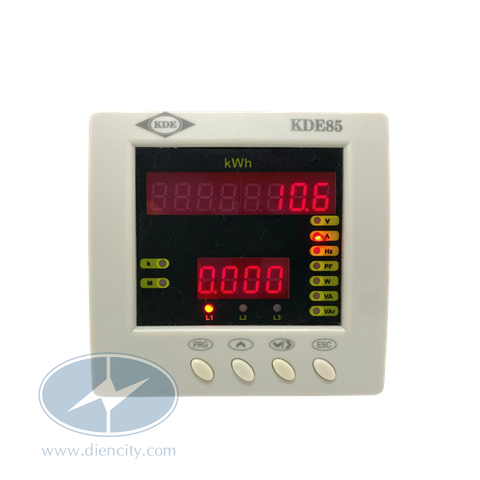 Đồng hồ đo KDE đa chức năng, hiển thị LED, KDE85