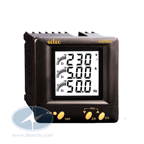 Đồng hồ đo đa chức năng Selec VAF36A hiển thị LCD