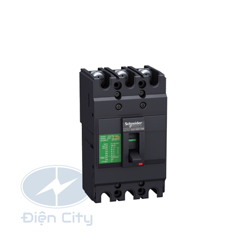 MCCB (Aptomat) Schneider Easypact EZC100B 3P 7.5kA