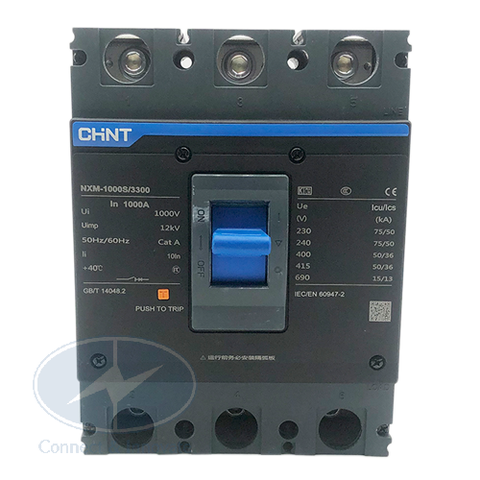 MCCB (Aptomat) Chint NXM-1000S/3300 3P 50kA