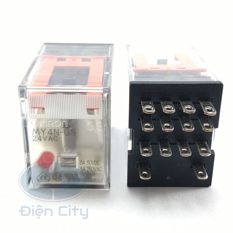 Relay Omron MY4N 14 chân dẹp nhỏ , 3A