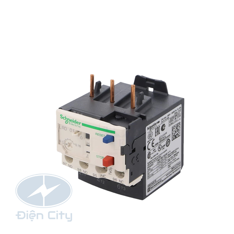 Role nhiệt Schneider Tesys LRD01 dải điều chỉnh 0.1A - 0.16A