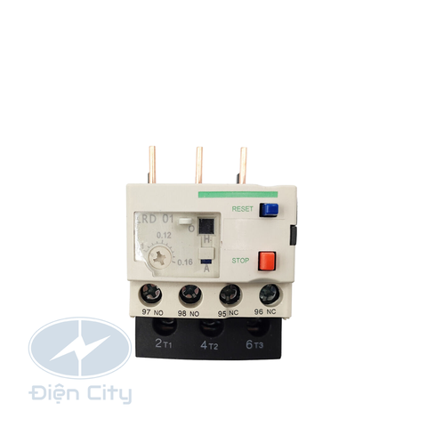 Role nhiệt Schneider Tesys LRD01 dải điều chỉnh 0.1A - 0.16A