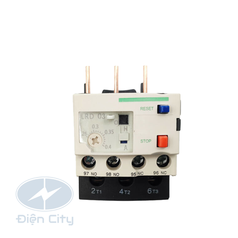 Role nhiệt Schneider Tesys LRD03 dải điều chỉnh 0.25A - 0.4A