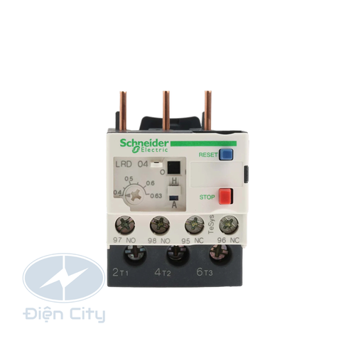 Role nhiệt Schneider Tesys LRD04 dải điều chỉnh 0.40A - 0.63A