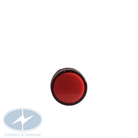 Đèn báo pha gắn tủ điện AD16-22DS Ø22mm, màu đỏ