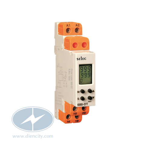 Bộ định thời gian (Timer) đa chức năng Selec 600DT hiển thị LCD