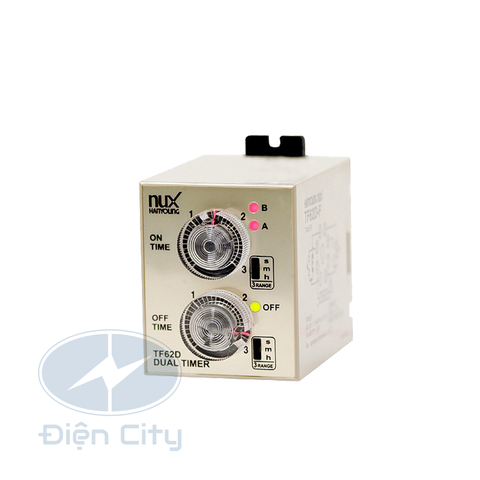 Timer Hanyoung loại On/Off delay 58x84 TF62D