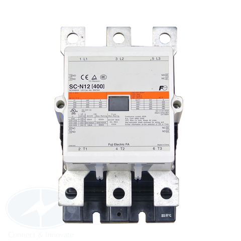 Contactor Fuji Electric SC-N12 400A, coil 220V AC/DC