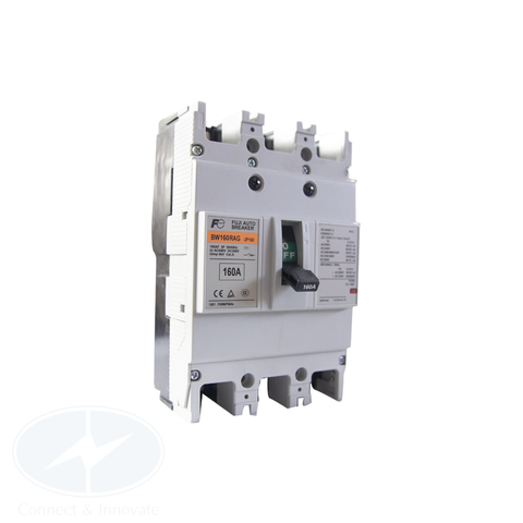 MCCB (Aptomat) Fuji Electric 3P 50kA, BW160RAG, dòng cắt cao