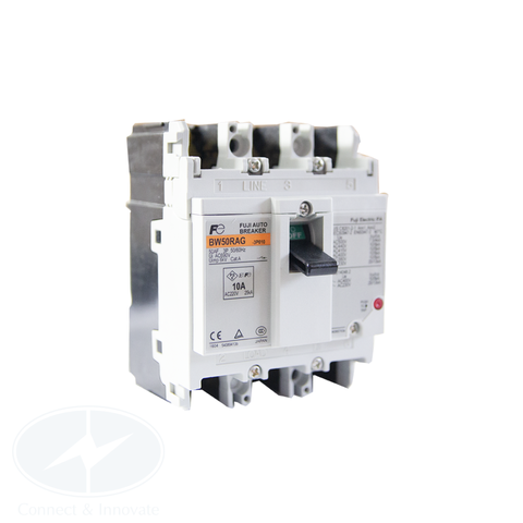 MCCB (Aptomat) Fuji Electric 3P 10kA, BW50RAG, dòng cắt cao
