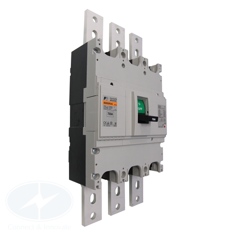 MCCB (Aptomat) Fuji Electric 3P 70kA, BW800HAG, dòng cắt cao