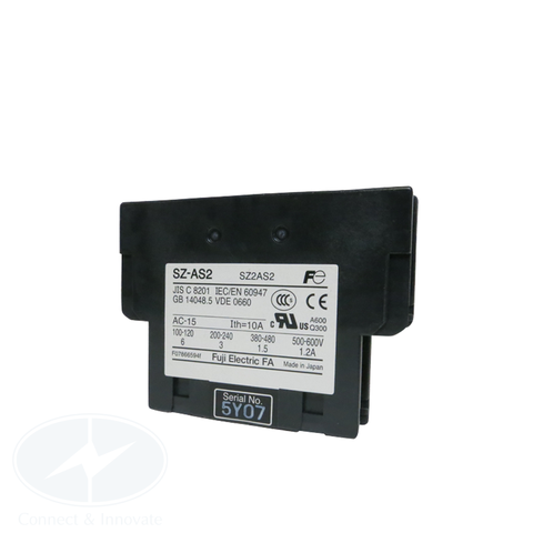 Tiếp điểm phụ Fuji (1NO + 1NC) gắn hông Contactor SC-N4 đến SC-N12