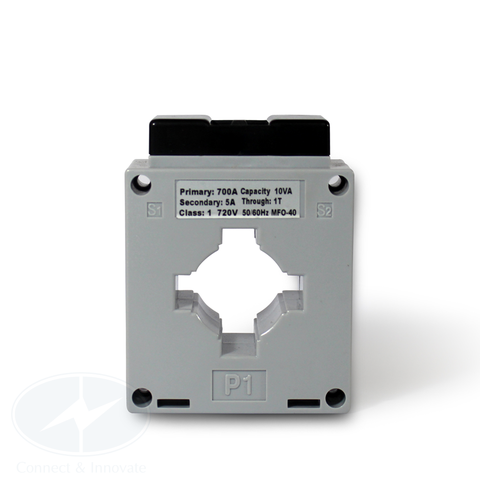 Biến dòng loại vuông Taiwan Meters, class 1, 40 x 10mm