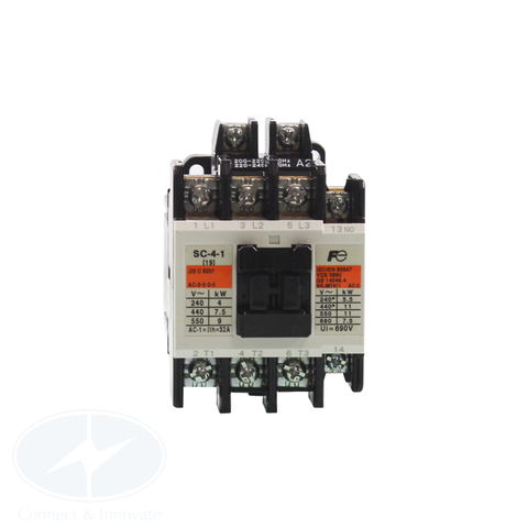 Contactor Fuji Electric SC-4-1 22A, 220V AC, 1 tiếp điểm NO