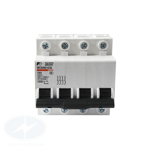 MCB (CB tép) Fuji Electric BC63E1CG 4P 6kA