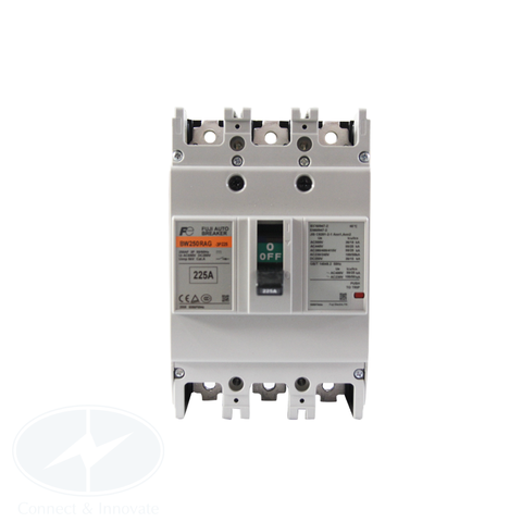 MCCB (Aptomat) Fuji Electric 3P 50kA, BW250RAG, dòng cắt cao