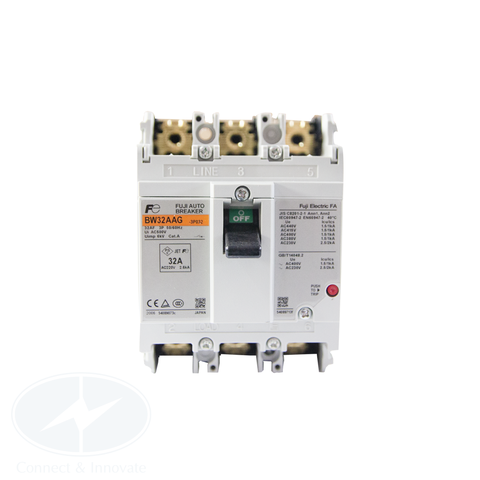 MCCB (Aptomat) Fuji Electric BW32AAG-3P020 3P 20A 1.5kA