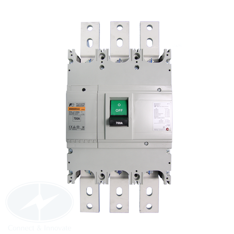 MCCB (Aptomat) Fuji Electric 3P 70kA, BW800HAG, dòng cắt cao