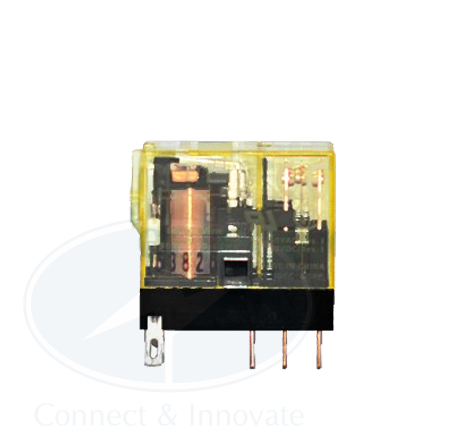 Relay Idec RJ1S-CL-A230 12A 5 chân có đèn 230V AC
