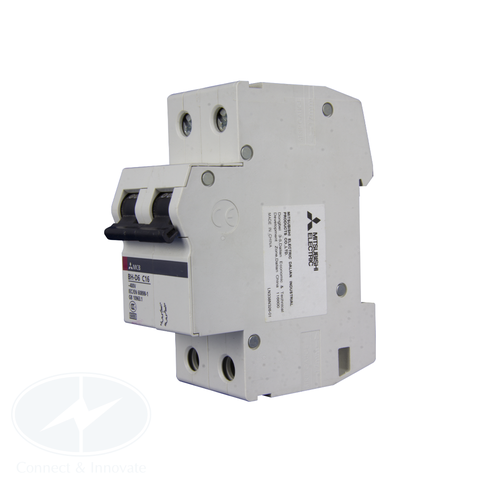 MCB (Aptomat) Mitsubishi BH-D6 2P 6kA