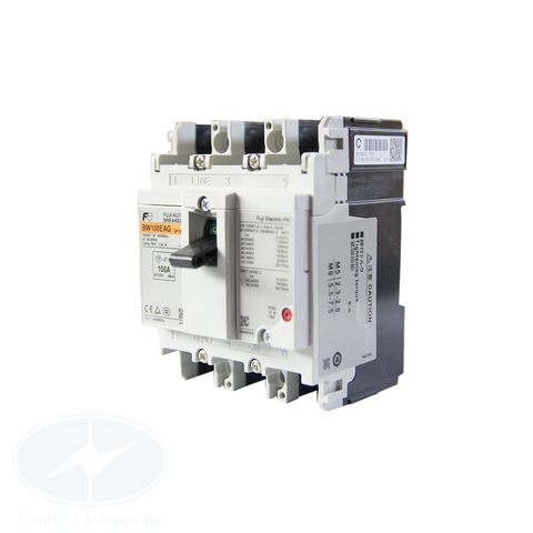 MCCB (Aptomat) Fuji Electric BW100EAG-3P075 3P 75A 10kA