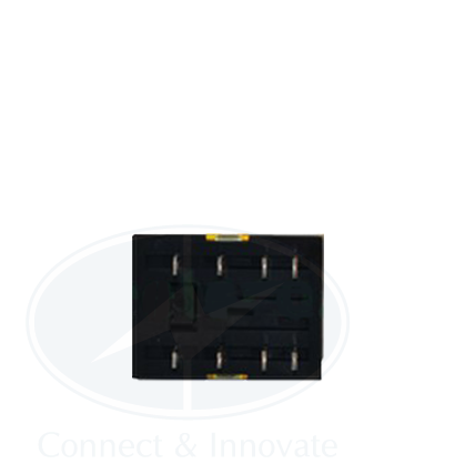 Relay Idec RU2S Imax = 10A, 8 chân dẹp, có đèn, xuất xứ Nhật