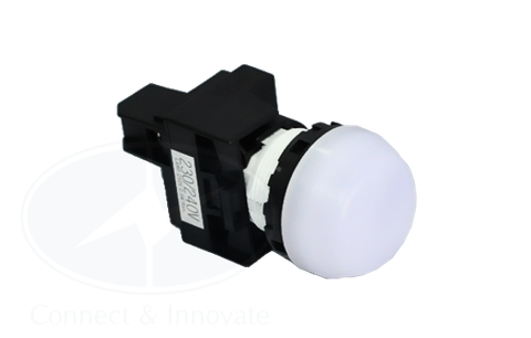 Đèn báo Idec loại vòm YW1P Ø 22mm, màu trắng