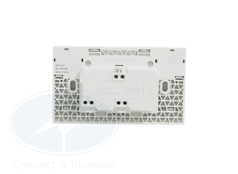 Bộ ổ cắm đôi 3 chấu Schneider AvatarOn A M3T_SIS_WE 16A có công tắc