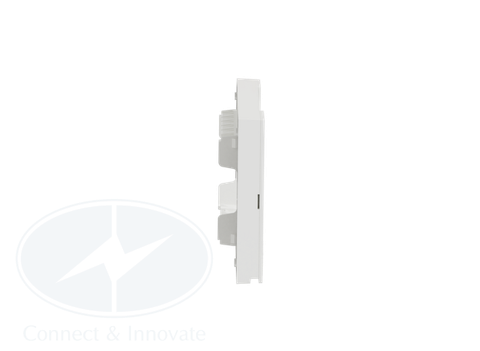 Mặt che Schneider AvatarOn A M3T03_WE cho 3 thiết bị size S