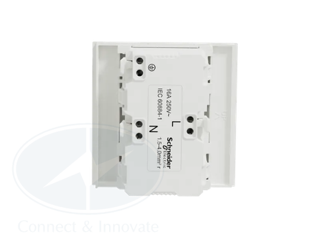 Ổ cắm đôi 3 chấu Schneider AvatarOn A M3T426UST2_WE 16A size E (3S)