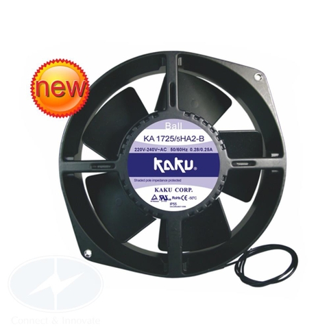 Quạt hút tủ điện Kaku 220VAC, loại tiêu chuẩn