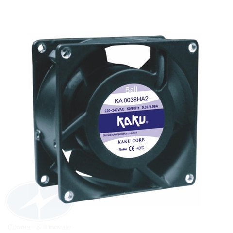 Quạt hút tủ điện Kaku 220VAC, loại tiêu chuẩn
