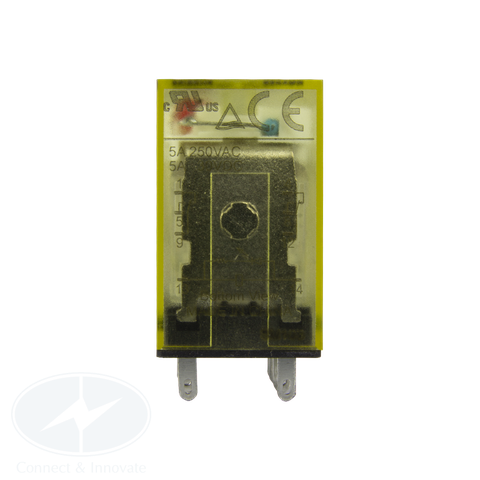 Relay Idec RN2S Imax = 5A, 8 chân dẹp, có đèn