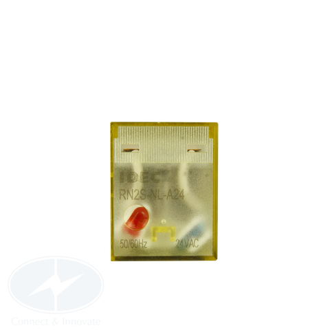 Relay Idec RN2S Imax = 5A, 8 chân dẹp, có đèn