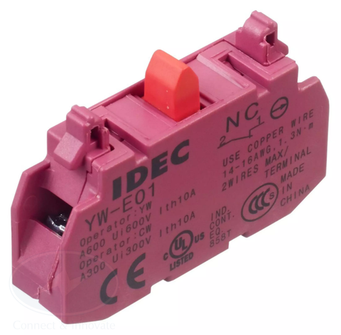 Tiếp điểm phụ Idec sử dụng cho dòng YW Ø 22mm
