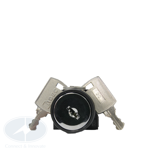 Công tắc xoay Idec 2 vị trí, có khóa, YW1K Ø 22mm