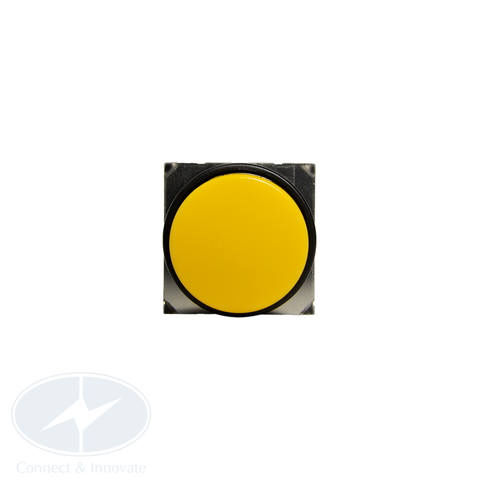 Nút nhấn Idec không đèn, loại tròn AB6M Ø 16mm, màu vàng
