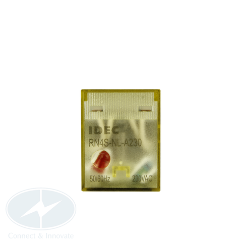 Relay Idec RN4S-NL-A230 3A 14 chân dẹp có đèn 230VAC