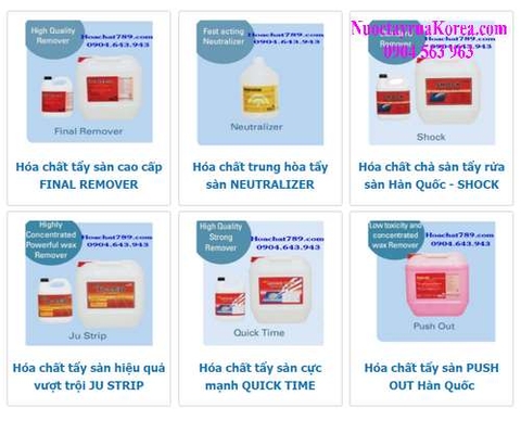 Nước lau sàn chuyên dụng nhập khẩu Hàn Quốc
